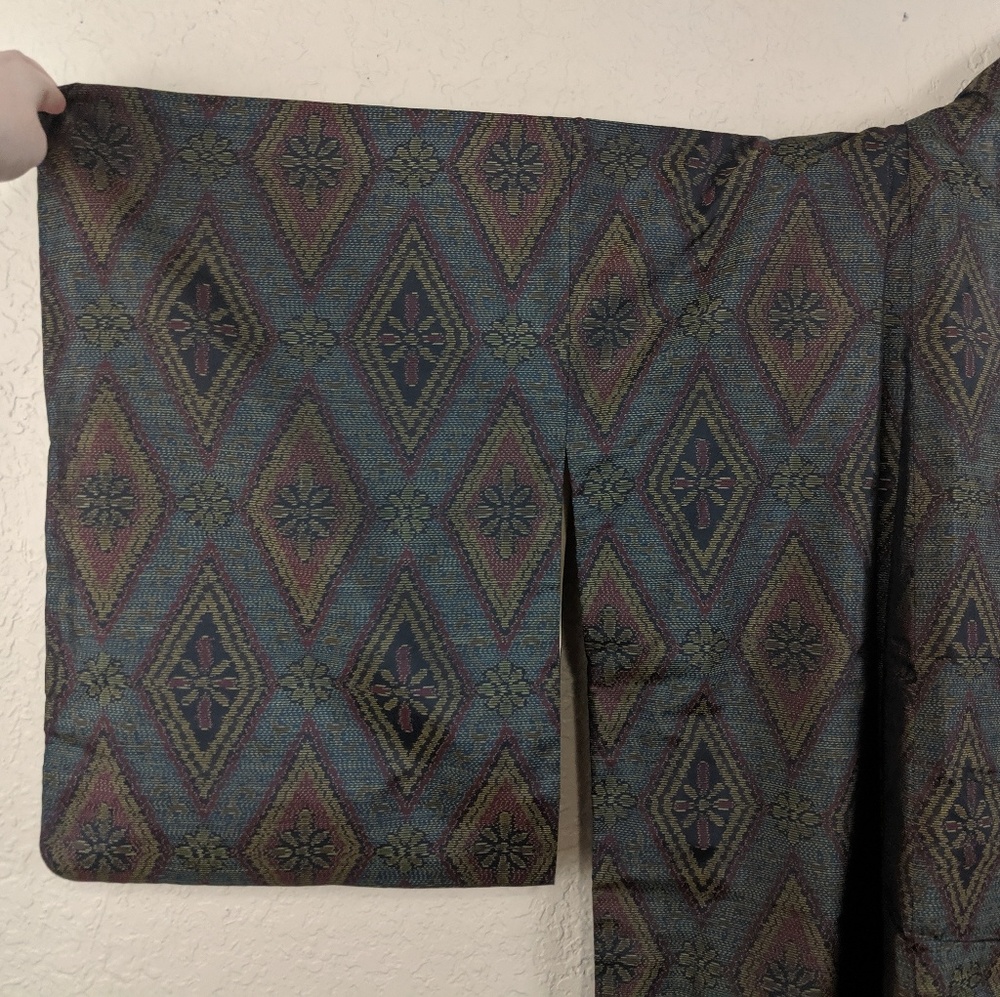 Genuine Japanese Kimono - Woven Silk
